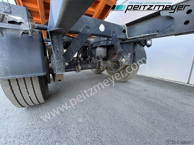 Remorque benne trilibérale Meiller Tandemkipper MZDA 18/22 M