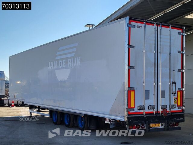 Koel-vriestransport Talson F1227 Wheeled TUV 08/26 Lifting Axle Joloda Sys...