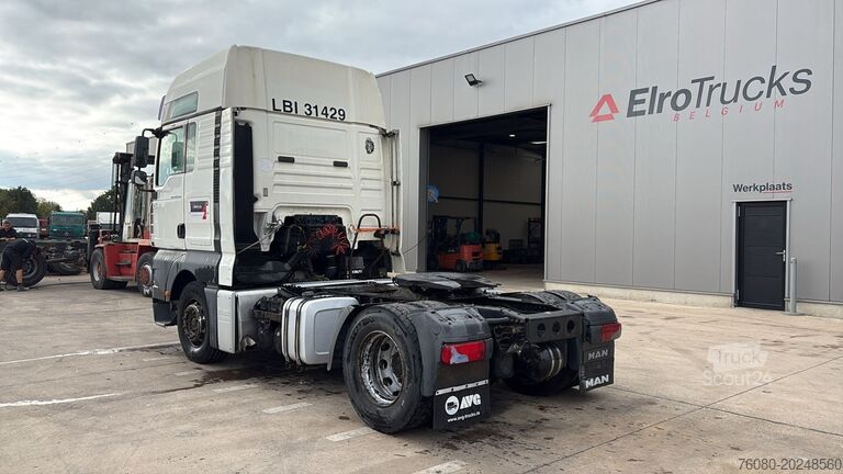 Estándar-SZM MAN TGA 18.440 (BOITE MANUELLE / PTO / POMPE HYDRAU...