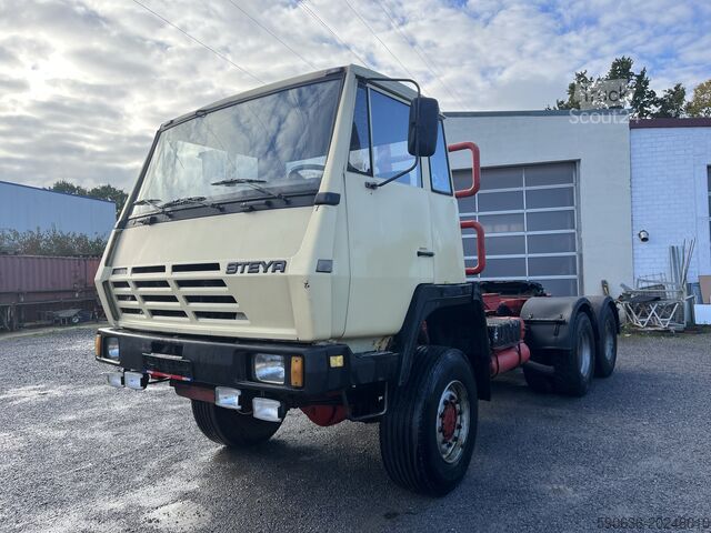 Camion lourd/SZM STEYR 25S36, Full Steel, 6x6, Manual,Hydraulik