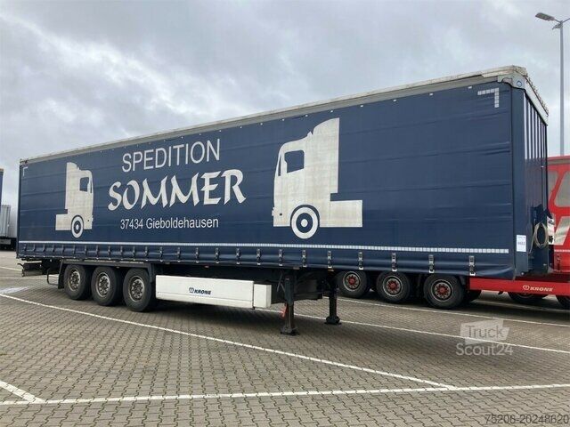 Semi-remorque bâchée Krone Profi Liner SDP 27 eLB4-CS