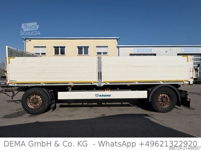 Åpen tilhenger ACKERMANN-FRUEHAUF PA-F18*Vollluft*Scheibenbremsen*BPW-Achsen*TÜV*