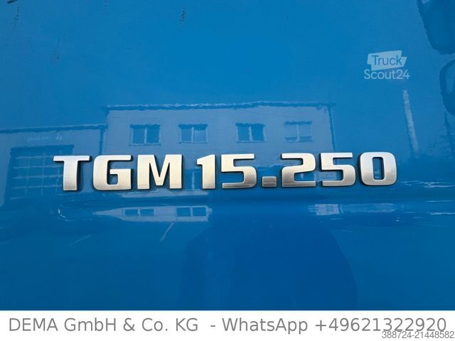 Camión de bebidas MAN TGM15250*Elektrische Rollplane beidseitig*Klima*