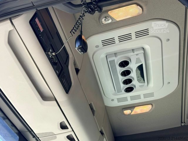 Kamion sa ravnom platformom SCANIA R500 6x4 Pritsche mit Kran Palfinger PK53002 SH