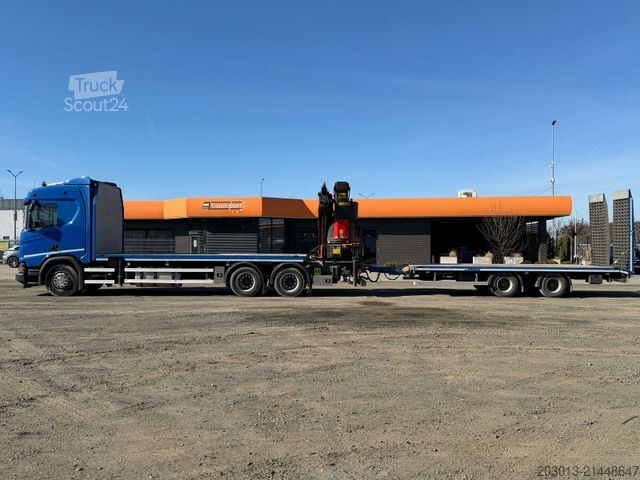 Auto-dizalica montirana na kamionu SCANIA R500 6x4 Pritsche mit Kran Palfinger PK53002 SH