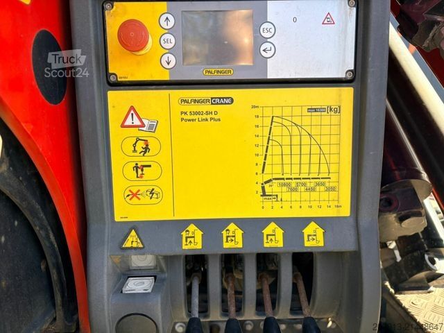 Auto-dizalica montirana na kamionu SCANIA R500 6x4 Pritsche mit Kran Palfinger PK53002 SH