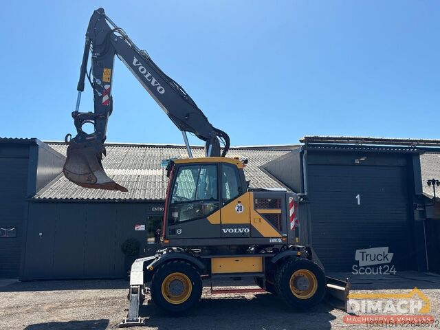 Bager Volvo EWR 170E triple giek - blad + stempels - 5800 u...
