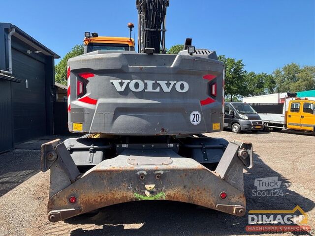 Bager Volvo EWR 170E triple giek - blad + stempels - 5800 u...
