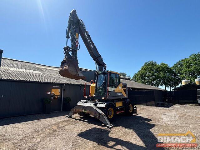 Bager Volvo EWR 170E triple giek - blad + stempels - 5800 u...