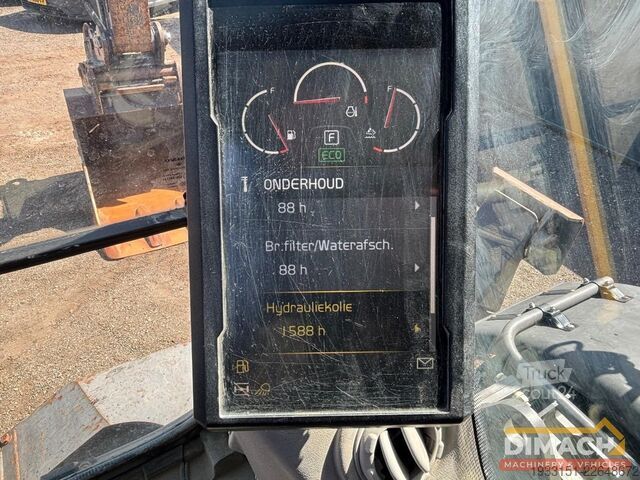 Grävmaskin Volvo EWR 170E triple giek - blad + stempels - 5800 u...