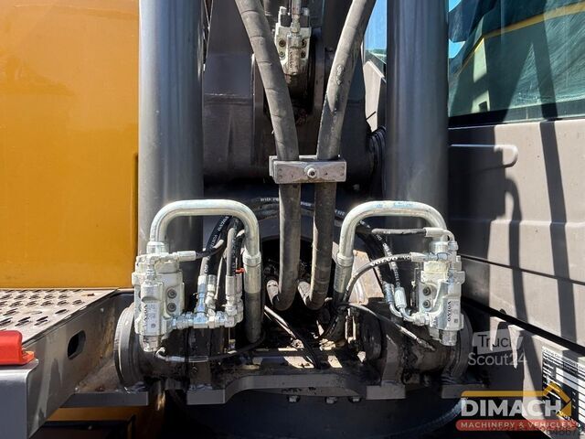 Grävmaskin Volvo EWR 170E triple giek - blad + stempels - 5800 u...