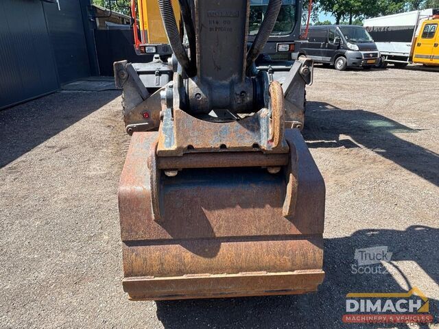 Grävmaskin Volvo EWR 170E triple giek - blad + stempels - 5800 u...