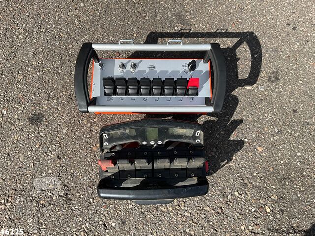 System med krokarm Volvo FM 410 8x4 Hiab 28 Tonmeter laadkraan met 20 To...
