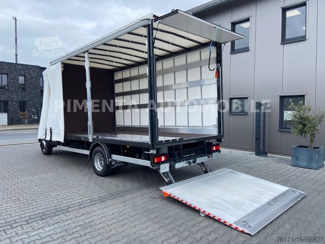 Furgone centinato IVECO Daily 70C18H SCHIEBEPLAN LBW 1500kg LED AHK KLIM