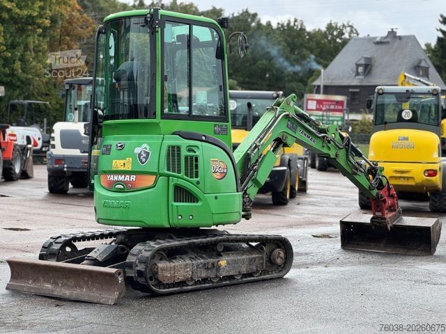 Minibagger YANMAR vio 25 Minibagger, Powertilt, 2 Löffel ,