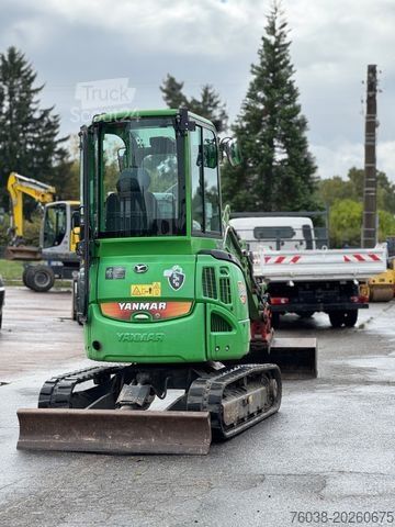 Minibagger YANMAR vio 25 Minibagger, Powertilt, 2 Löffel ,