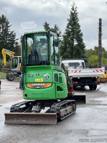 Minibagger YANMAR vio 25 Minibagger, Powertilt, 2 Löffel ,