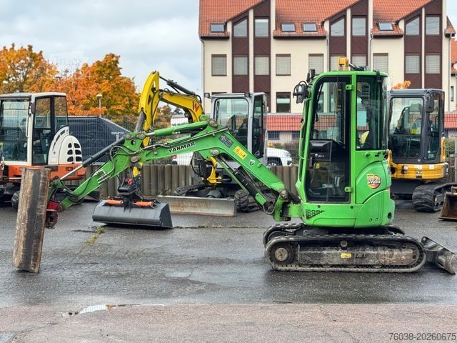 Minibagger YANMAR vio 25 Minibagger, Powertilt, 2 Löffel ,