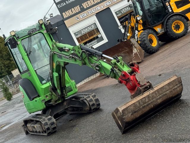 Minibagger YANMAR vio 25 Minibagger, Powertilt, 2 Löffel ,