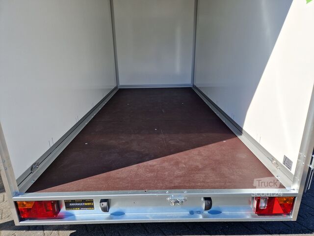 مقطورة سيارة Wm Meyer direkt neuen AZ 2740/185 abholen nach Bestellung Sandwichkoffer 401x185x207cm 2700kg Neu