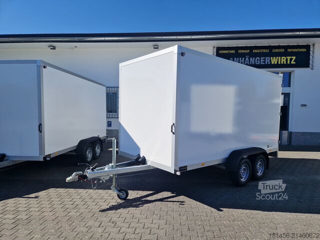 مقطورة سيارة Wm Meyer direkt neuen AZ 2740/185 abholen nach Bestellung Sandwichkoffer 401x185x207cm 2700kg Neu