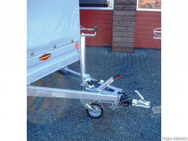 Platou / tarpaulin Böckmann TL-AL 3015/20 Plane und Spriegel