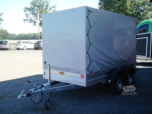 Platou / tarpaulin Böckmann TL-AL 3015/20 Plane und Spriegel