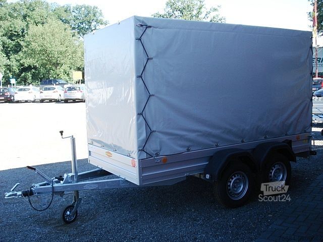 Platou / tarpaulin Böckmann TL-AL 3015/20 Plane und Spriegel