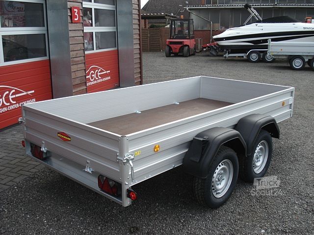 Platou / tarpaulin Böckmann TL-AL 3015/20 Plane und Spriegel