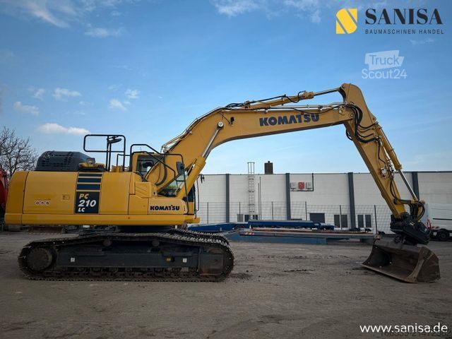 Ķēžu ekskavators KOMATSU PC 210 LC-11/OilQuick 70-55 /2x LöffelZSA