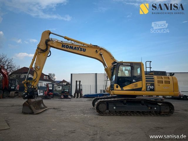Ķēžu ekskavators KOMATSU PC 210 LC-11/OilQuick 70-55 /2x LöffelZSA