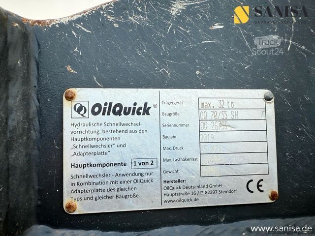 Ķēžu ekskavators KOMATSU PC 210 LC-11/OilQuick 70-55 /2x LöffelZSA