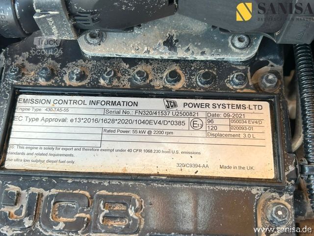 Teleskopiskais iekrāvējs JCB 535-95/Hubhöhe: 9,5M/Gabel/4x4x4/Teleskopstapler