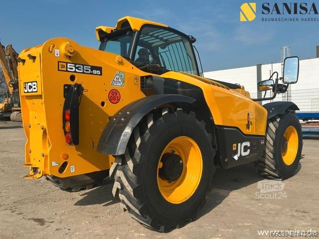 Ekskavators-iekrāvējs JCB 535-95/Hubhöhe: 9,5M/Gabel/4x4x4