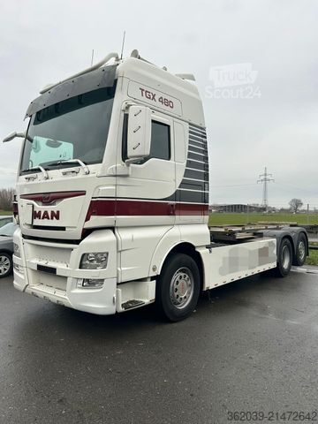Teherautó alváz MAN TGX 26.480 6X2 FAHRGESTELL BDF WAP LUFT ABS