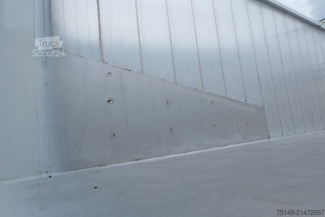 Semiremorcă basculantă MEGA MNL, Alu, 55m³, Kombitür, SAF, Luft-Lift