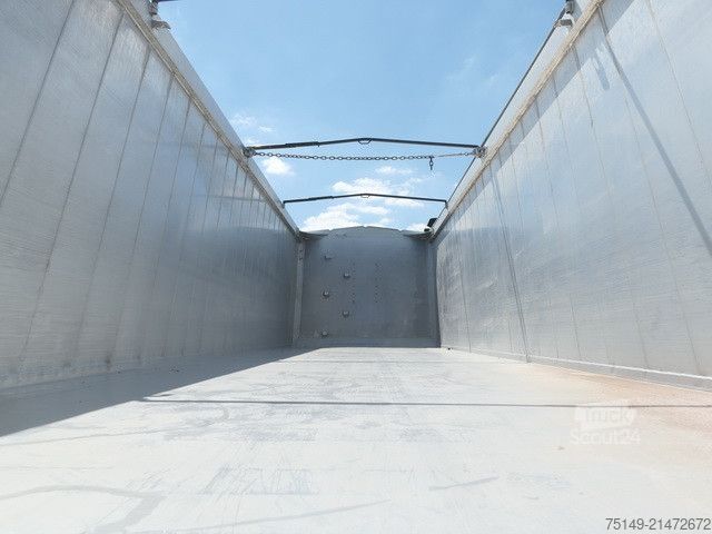 Semi-remorque benne WIELTON NW-3, Alu, 50m³, SAF, Luft-Lift, Pendelklappe