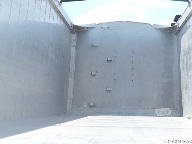 Semi-remorque benne WIELTON NW-3, Alu, 50m³, SAF, Luft-Lift, Pendelklappe