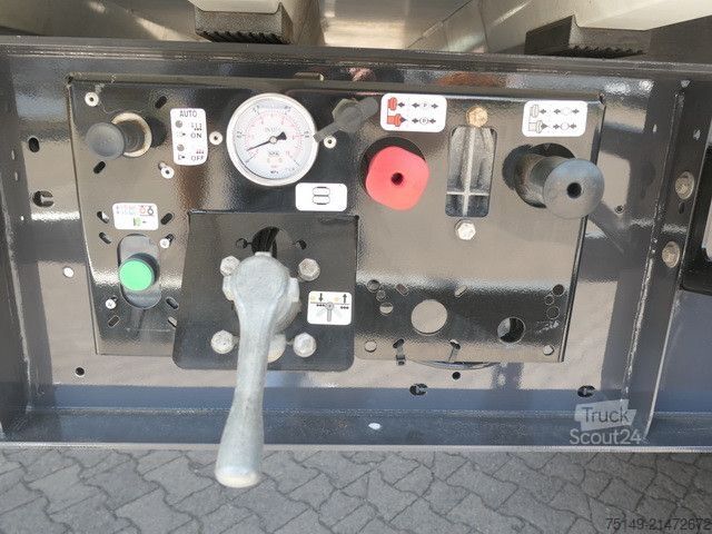 Semi-remorque benne WIELTON NW-3, Alu, 50m³, SAF, Luft-Lift, Pendelklappe