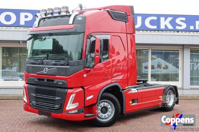 Standard-SZM Volvo FM 420 Slaapcabine, Luchtvering achter