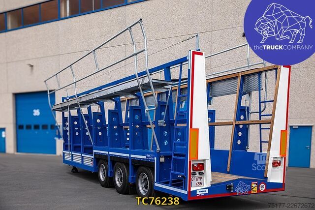 Semi-remorque surbaissée Hoet Trailers Concrete wall transport