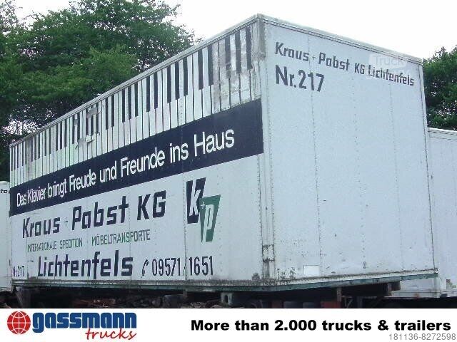 Camion con cassone intercambiabile WB Koffer