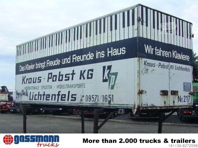 Camion con cassone intercambiabile WB Koffer