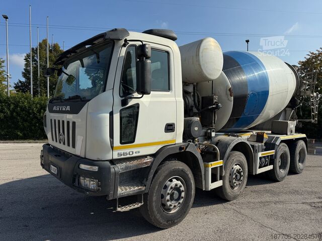 Otomatik beton mikser kamyonu Astra HD 8 84.52-80