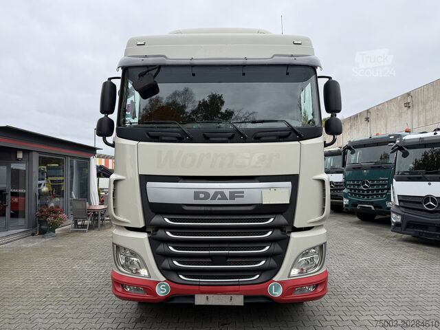 LKW mit Pritsche (offen) Daf XF440 6X2 Fassi 235 mit Jib bis 24.50 Meter