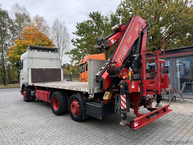 Truck mounted crane Daf XF440 6X2 Fassi 235 mit Jib bis 24.50 Meter
