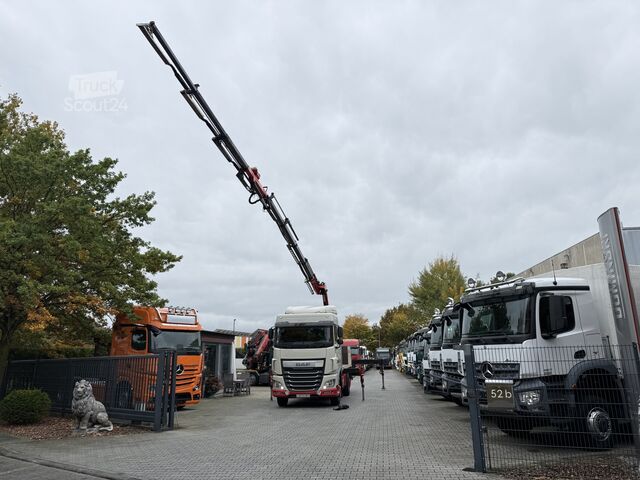 Truck mounted crane Daf XF440 6X2 Fassi 235 mit Jib bis 24.50 Meter