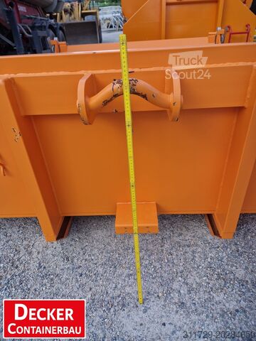 Kontejneri za prevrtanje Decker Containerbau Abrollcontainer, LindnerCity, 4 Stück