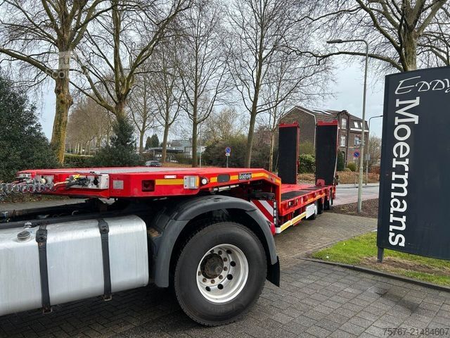 Reboque de plataforma rebaixada GOLDHOFER STN-L 3A Mit Hydraulische Rampen