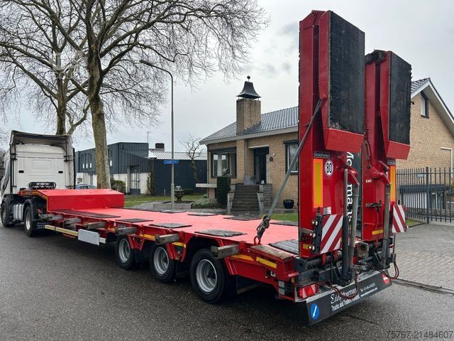 Reboque de plataforma rebaixada GOLDHOFER STN-L 3A Mit Hydraulische Rampen